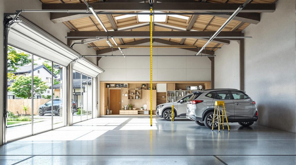 愛車のサイズに合うガレージハウスの天井高を確認する方法